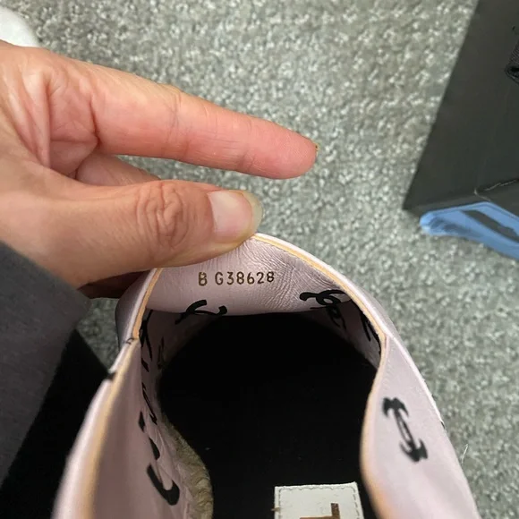 Authentic Chanel Pink and Black Espadrilles - Picture 6 of 7